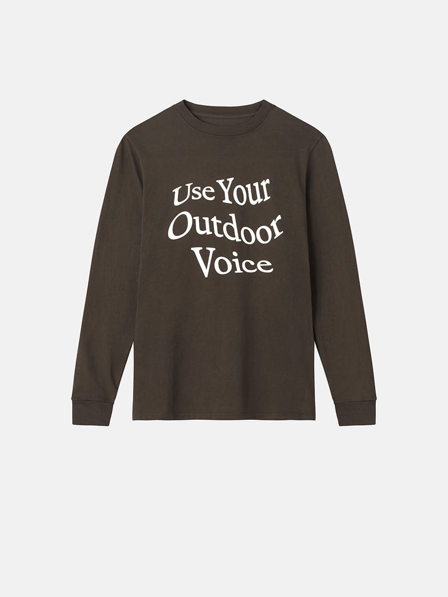 Use Your Outdoor Voice Longsleeve Outdoor Voices