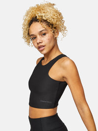 Venus Crop Top Black/Navy/Graphite