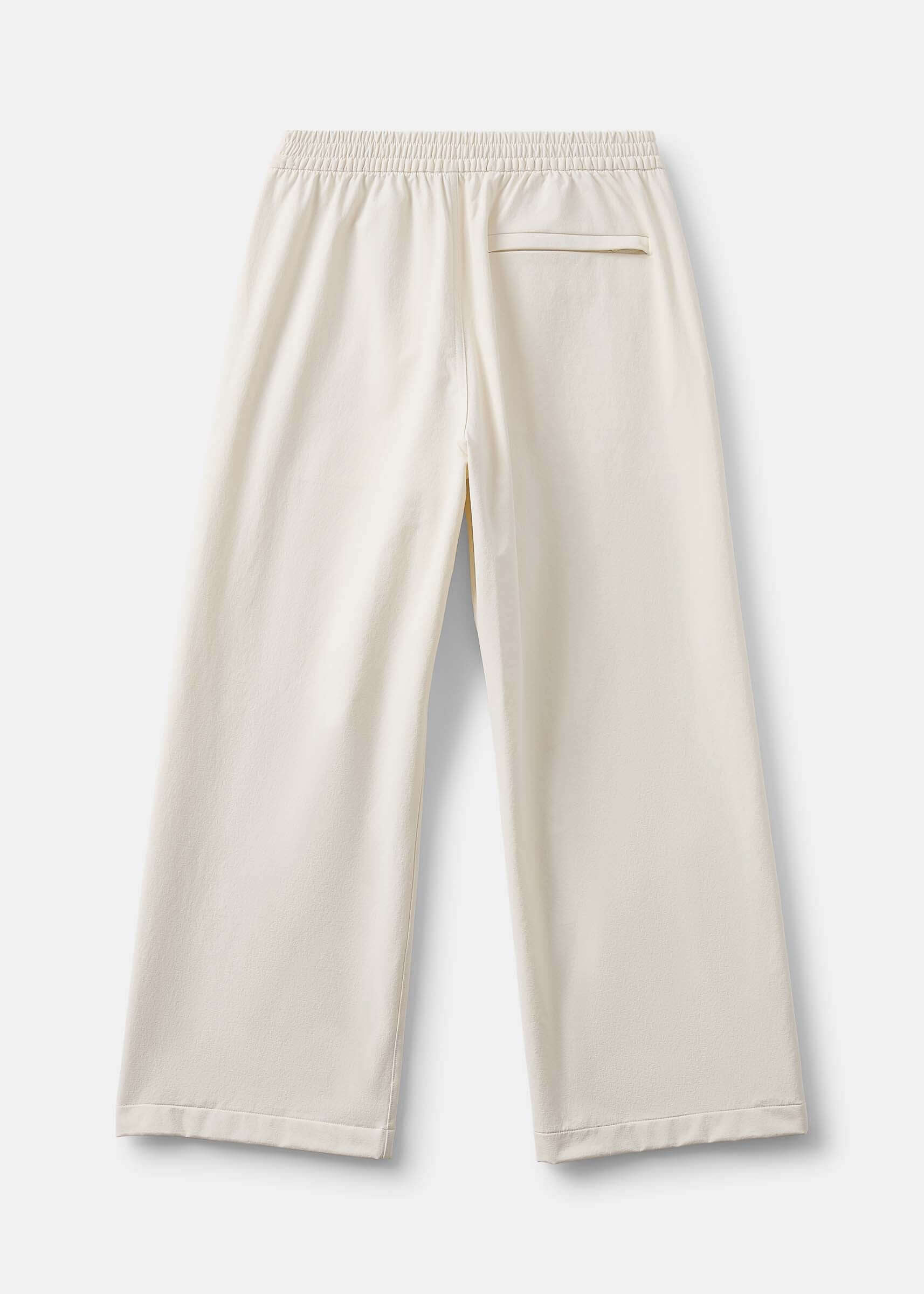 RecTrek Cropped Wide Leg Pant in Bone | Women's Hiking Pants