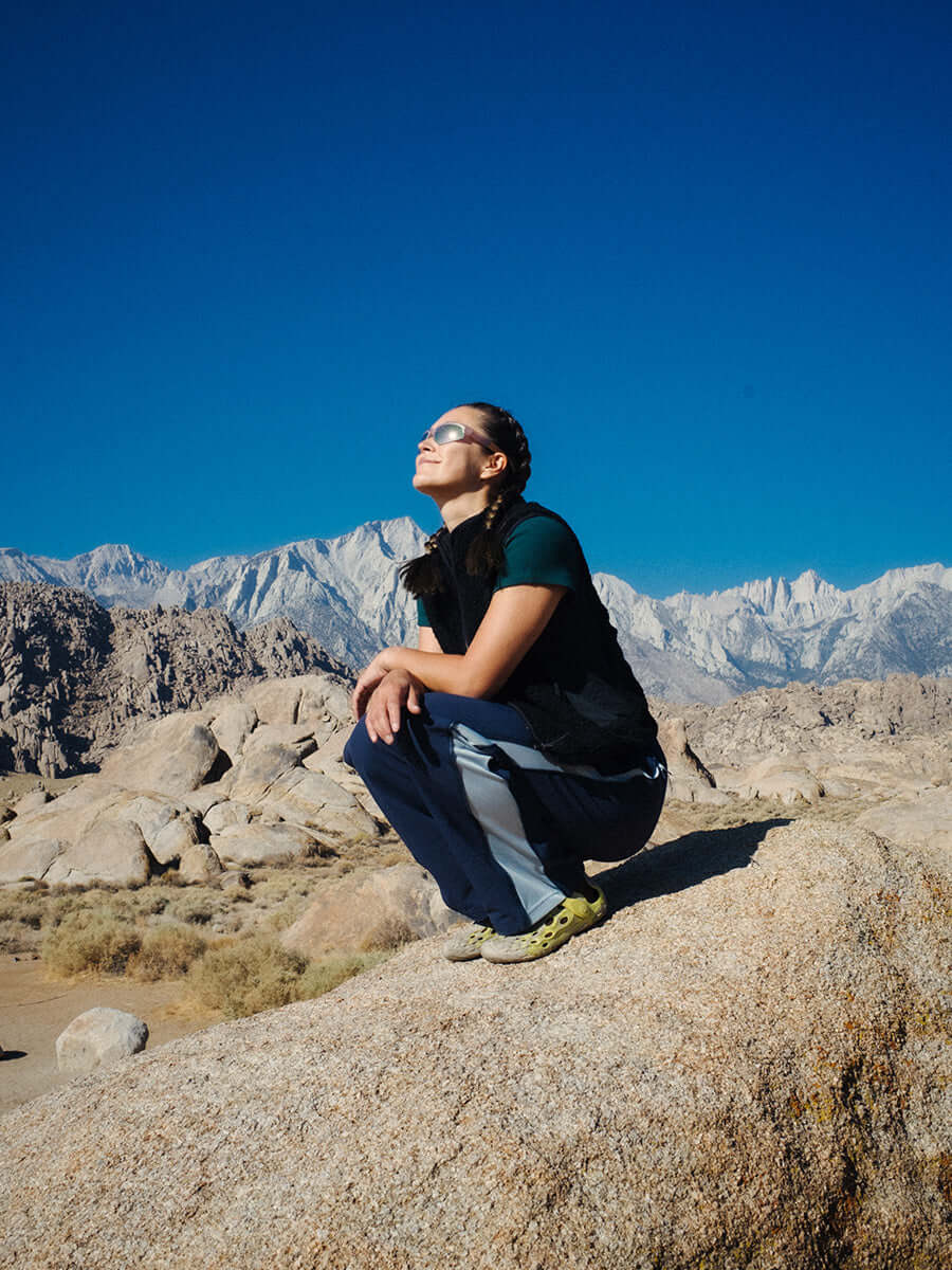 Women's RecTrek Zip Pant – Indigo Multi | Outdoor Voices