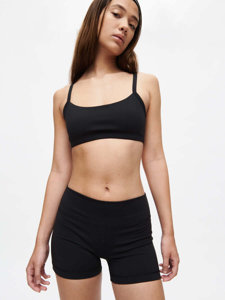 Gemini 3” Mid-Rise Short – Black | Outdoor Voices