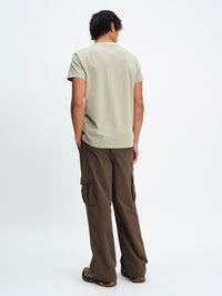 Men's Everyday Classic Shortsleeve in Eucalyptus – back full-length view