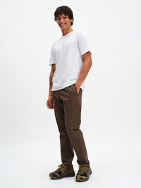 Men's RecTrek Pant in Soil – front full-length view