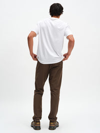 Men's RecTrek Pant in Soil – back full-length view