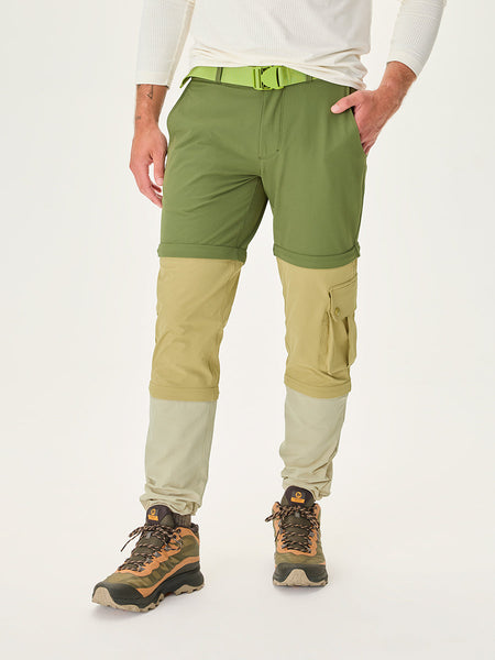 RecTrek Zip-Off Pant in Olive | Men's Hiking Pants | Outdoor Voices