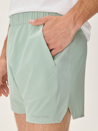 High Stride 5in with Pockets - Unlined Silt Green