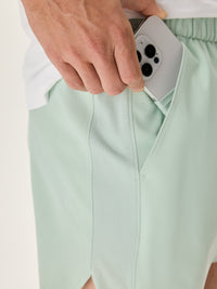 High Stride 5in with Pockets - Unlined Silt Green