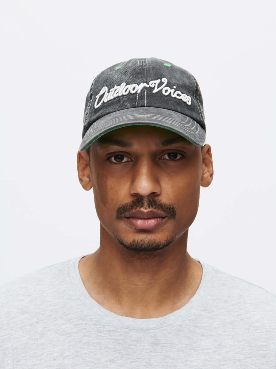 Washed Hat – Washed Black | Outdoor Voices display picture 2