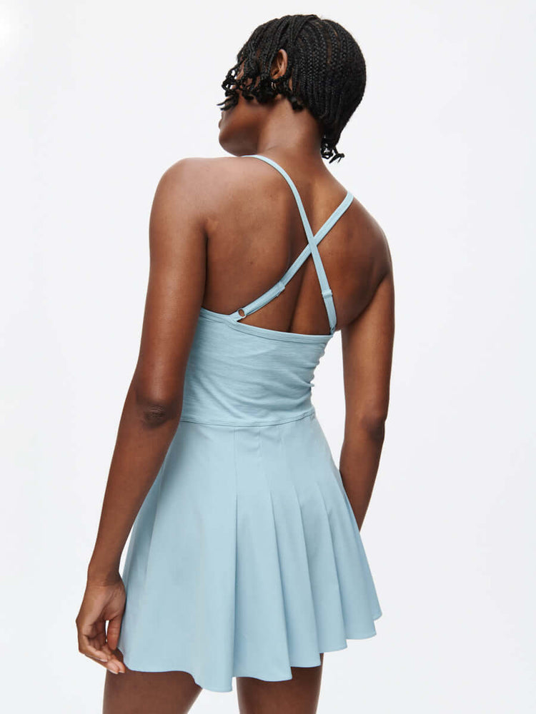 Sporty Dress – Blue Dust Multi
