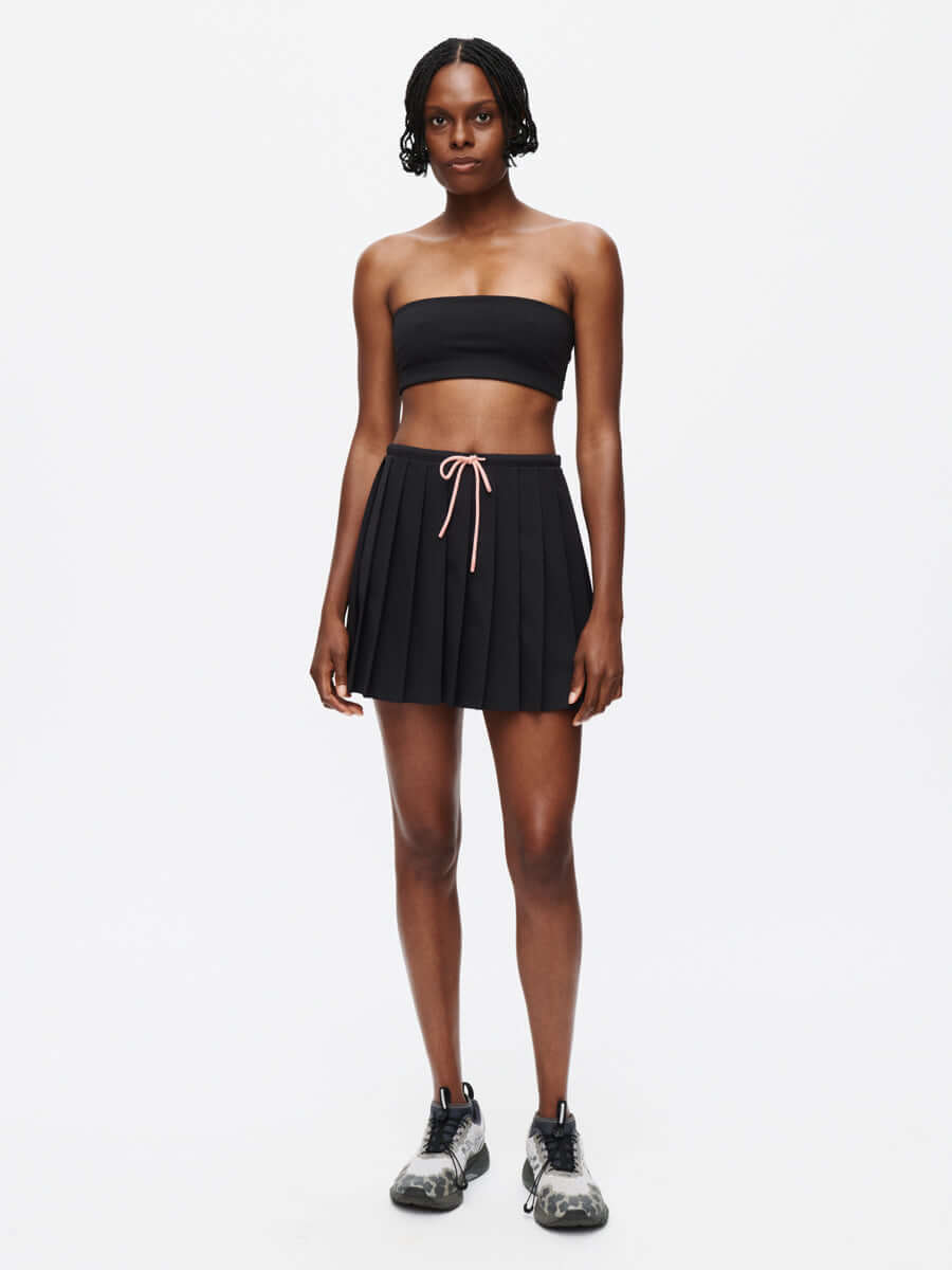 Stardust Skirt – Black Pleated | Outdoor Voices