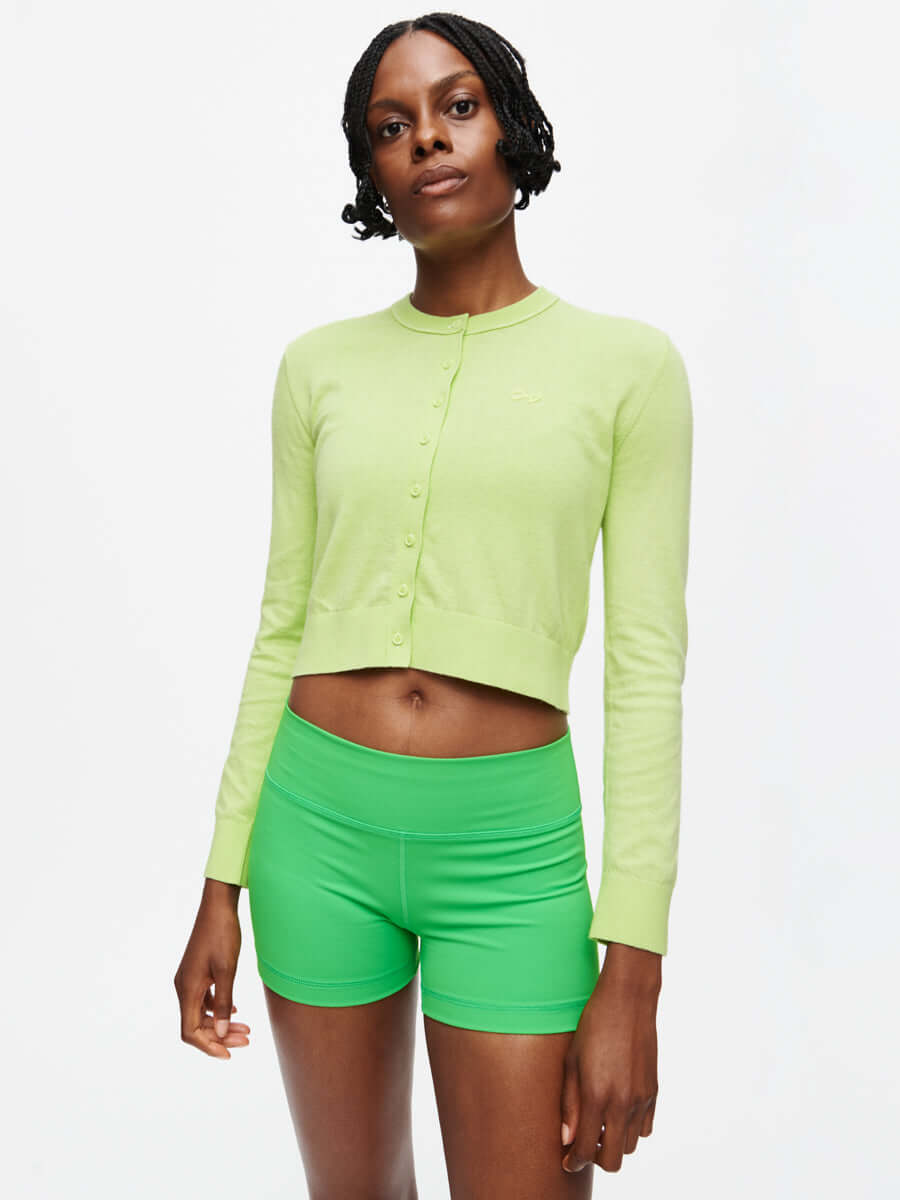 Sugar Cardigan – Limon Cotton-Cashmere | Outdoor Voices