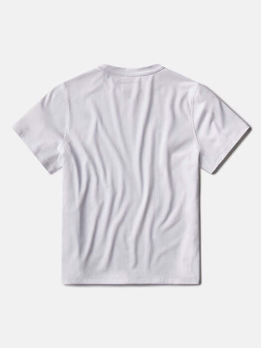 ThinkFast Mesh Shortsleeve – Brilliant White| Outdoor Voices