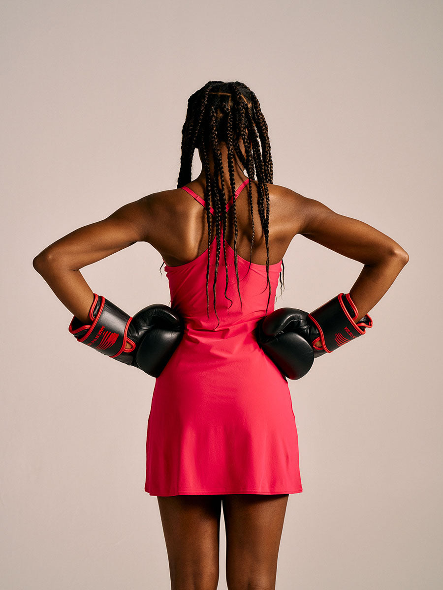 red workout dress The Exercise Dress