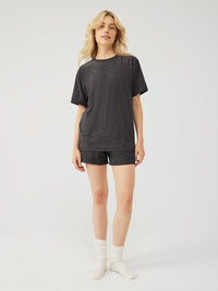 CloudKnit Heavy Weight Shortsleeve Charcoal