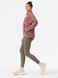 Fleece Unisex Jacket Deep Taupe Cloud