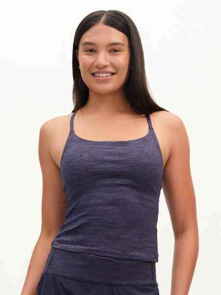 TechSweat Move Free Tank with Built-In Bra - Baltic | OV