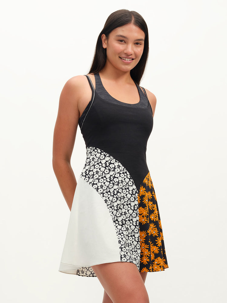 fit and flare dress with sleeves Anais Merino Wool Ponte Fit & Flare Dress