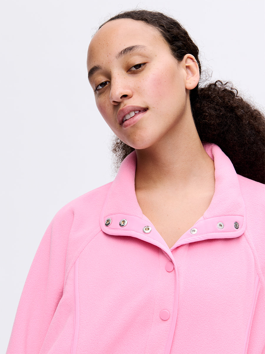 RecFleece Snap Jacket – Sorbet | Outdoor Voices