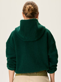 MegaFleece Cropped Pullover Conifer