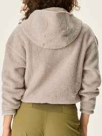 MegaFleece Cropped Pullover Oatmeal