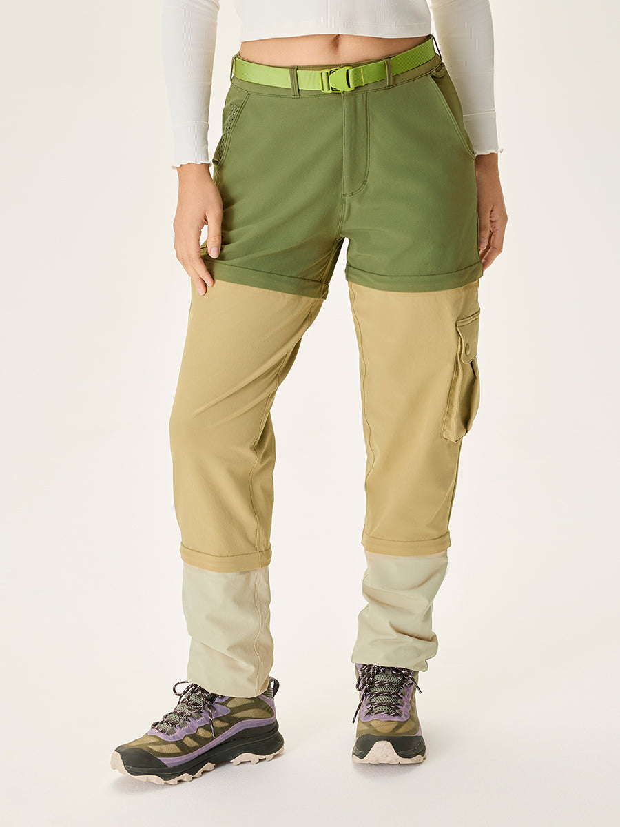 Mavis Full Active Pants - Boardwalk Jungle - One Size – Posh Active