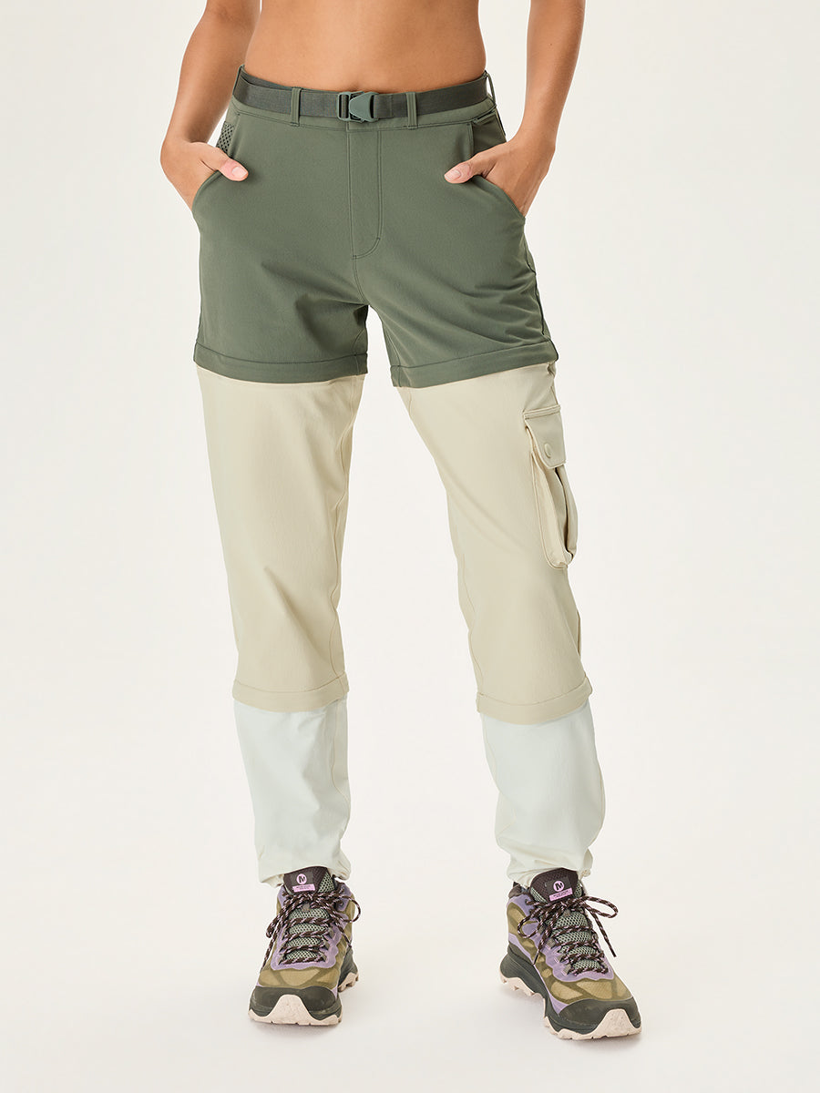 Buy Convertible Trousers Online | Grey Trekking Trousers for Men at Forclaz  by Decathlon