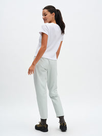 RecTrek 26" Pant in Mint Dust – back three-quarter full-length view