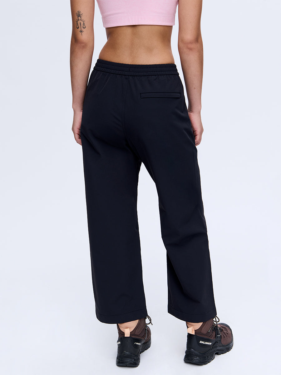 【AVALONE】TECHNICAL CROPPED WIDE TROUSERS AVALONE】TECHNICAL CROPPED WIDE TROUSERS Sustainable Wide