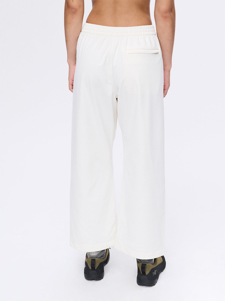 RecTrek Cropped Wide Leg Pant in Bone | Women's Hiking Pants