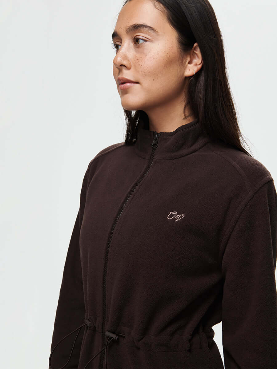 Boulder Dress in Recycled RecFleece - Soil | Outdoor Voices