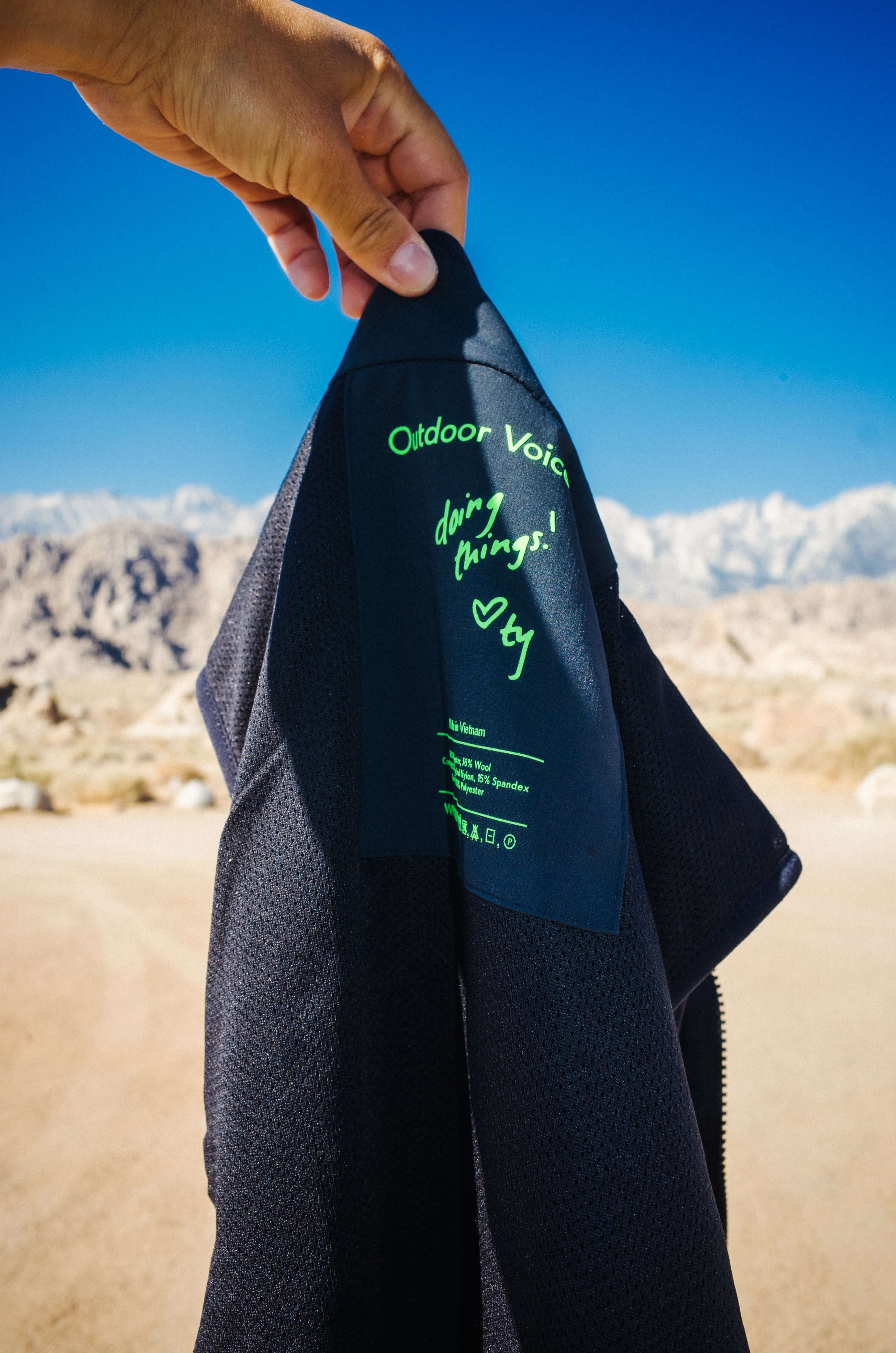 Candy Fleece Vest in Italian Wool-Blend - Black | Outdoor Voices