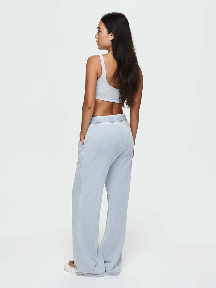 Desert Pant in Wide-Leg Cotton Terry | Outdoor Voices