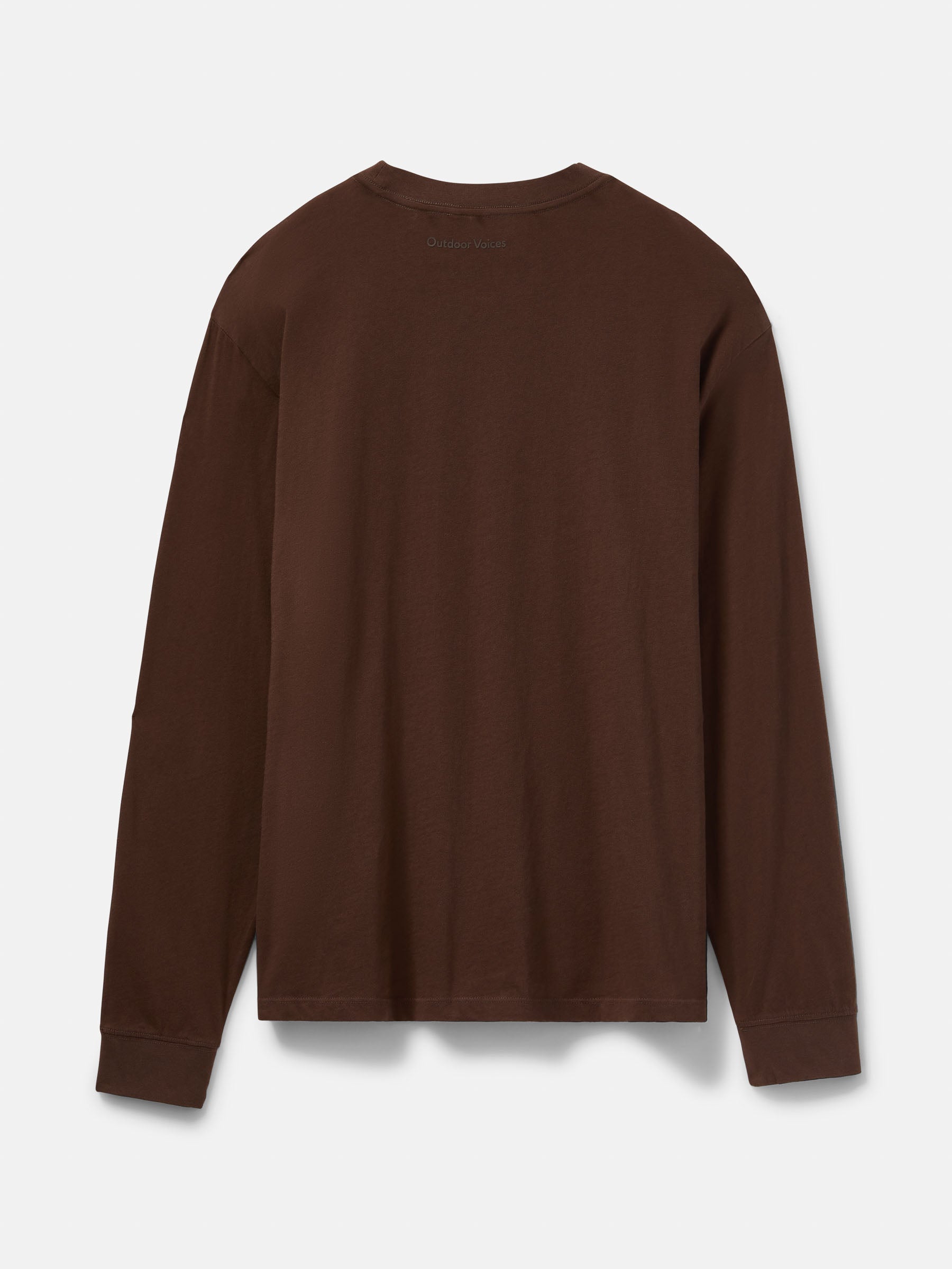 Everyday Classic Longsleeve in Organic Cotton - Pasilla | OV