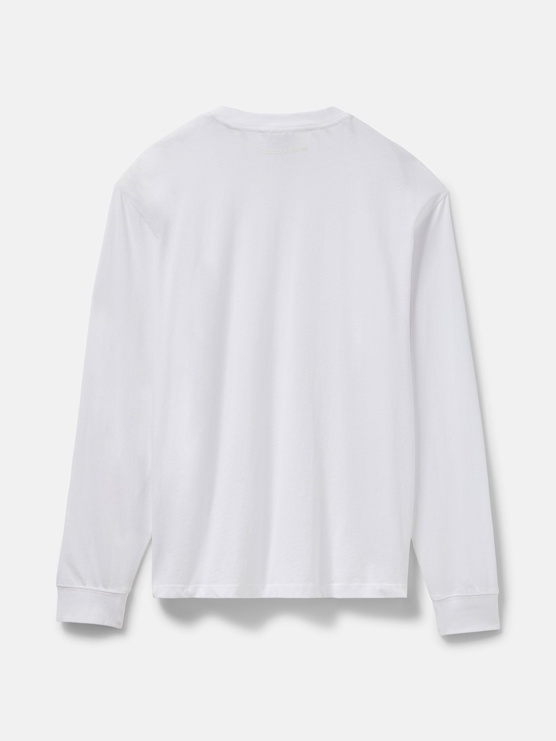 Everyday Classic Longsleeve Organic Cotton - Brilliant White | OV