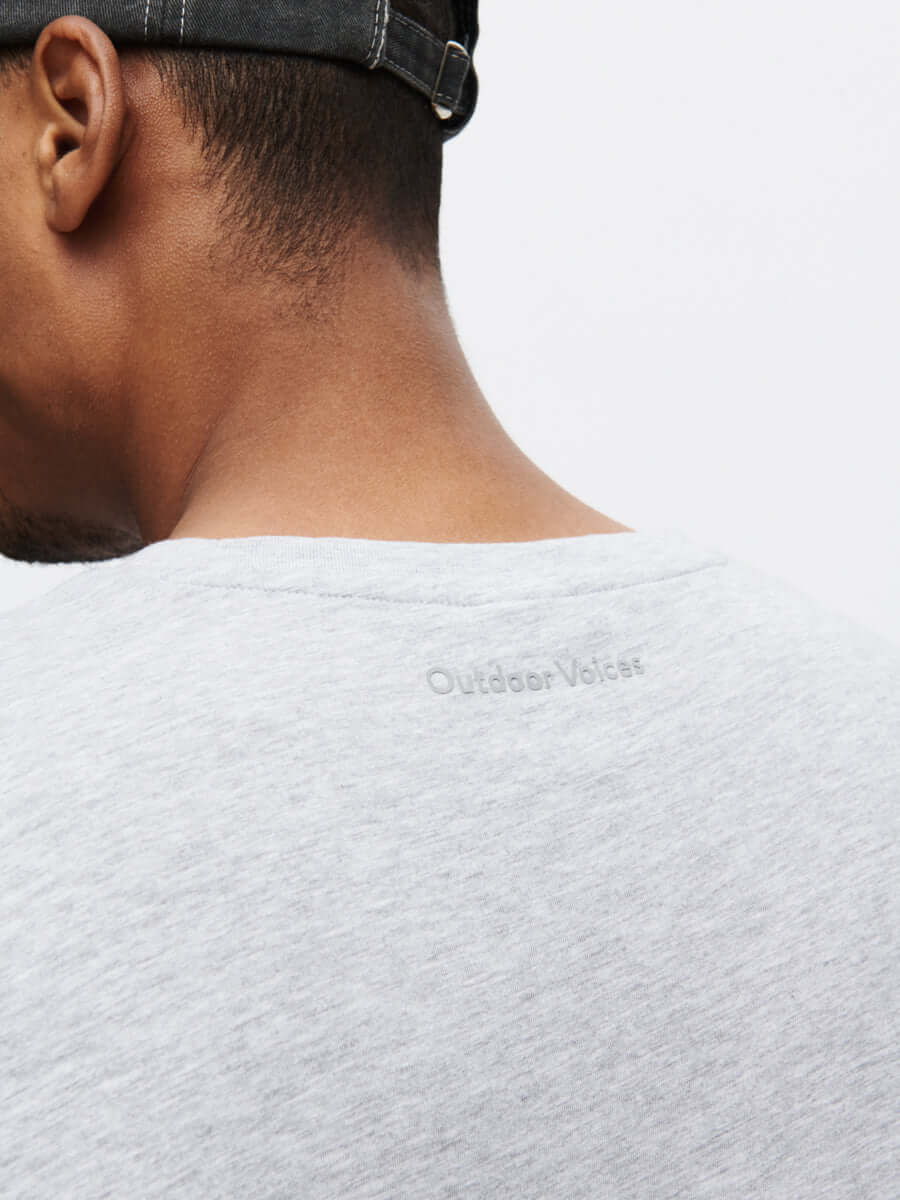 Everyday Classic Shortsleeve Tee in Heather Grey | Men's Tees | OV