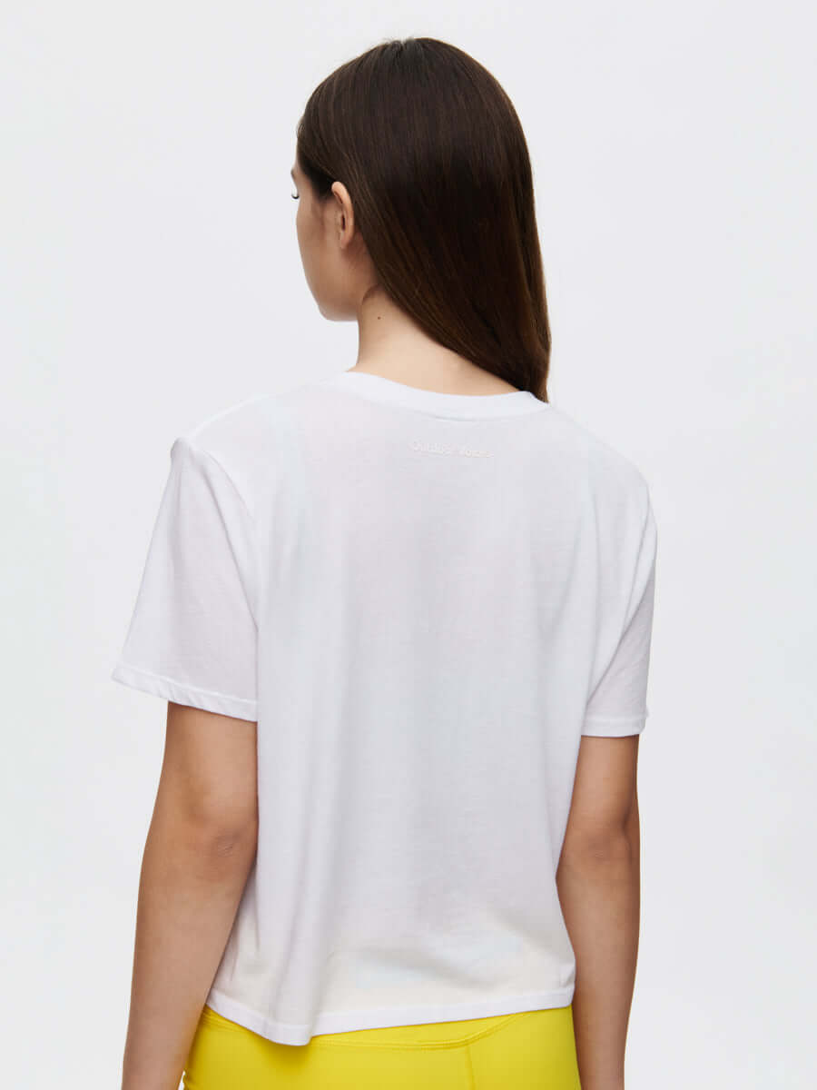 Everyday Shortsleeve in Organic Cotton - Brilliant White | OV
