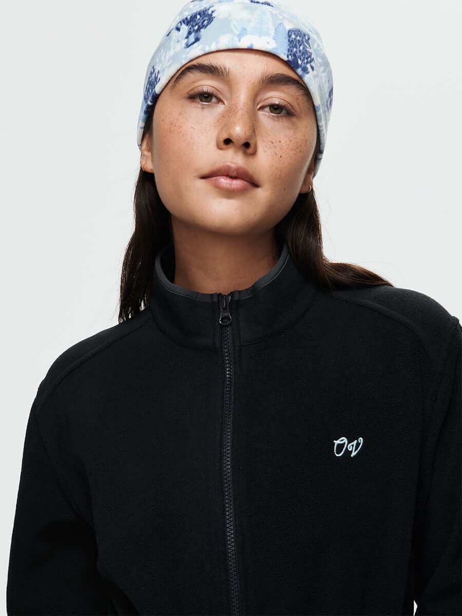 Boulder Dress in Recycled RecFleece - Black | Outdoor Voices