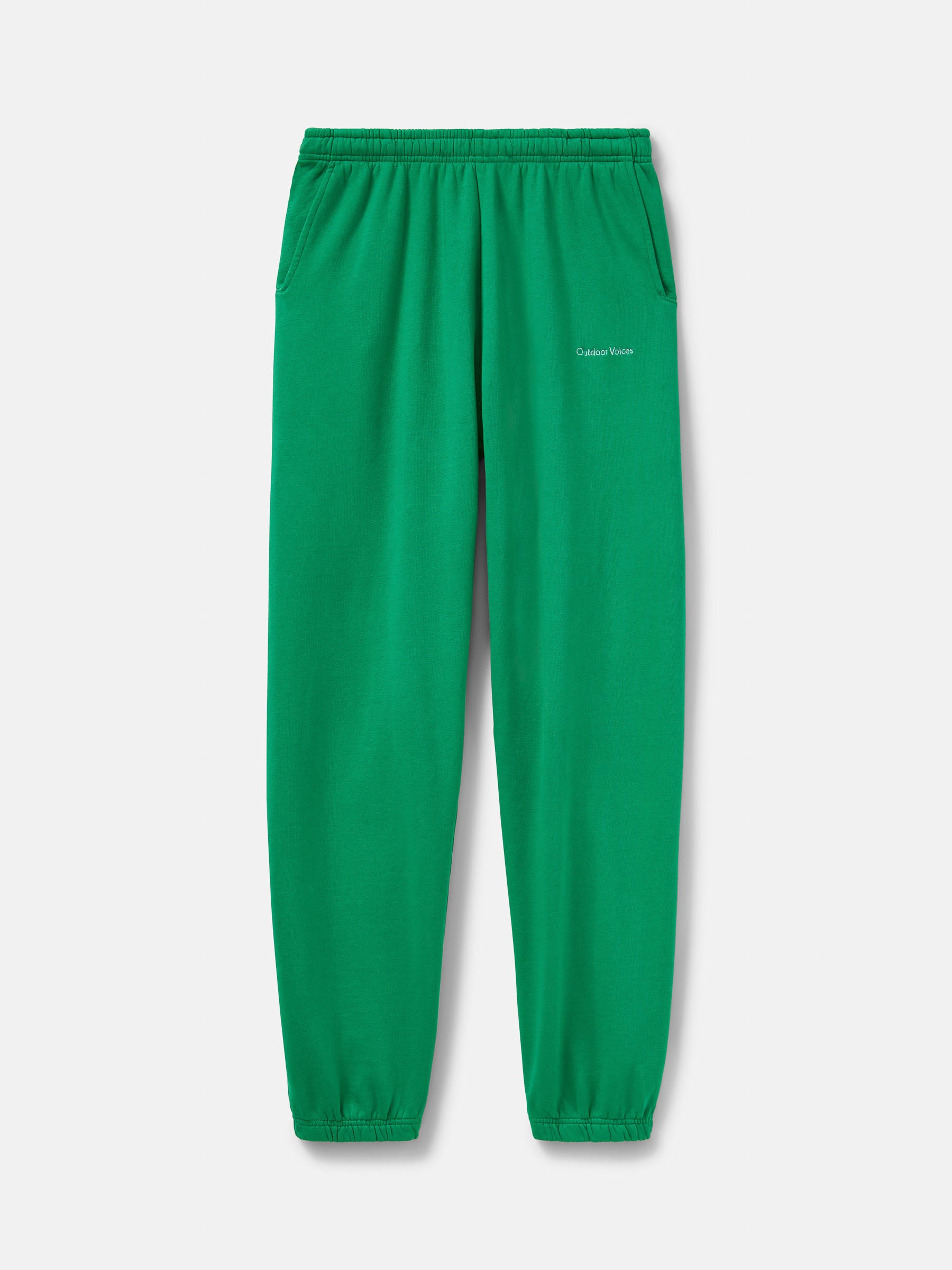 Pickup Organic Sweatpant in Cotton Terry - Kale | Outdoor Voices