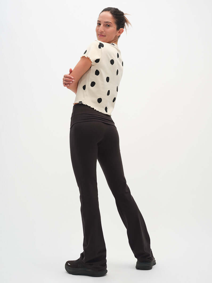 Polka Tee in Lettuce Edge Baby Tee Fit | Outdoor Voices