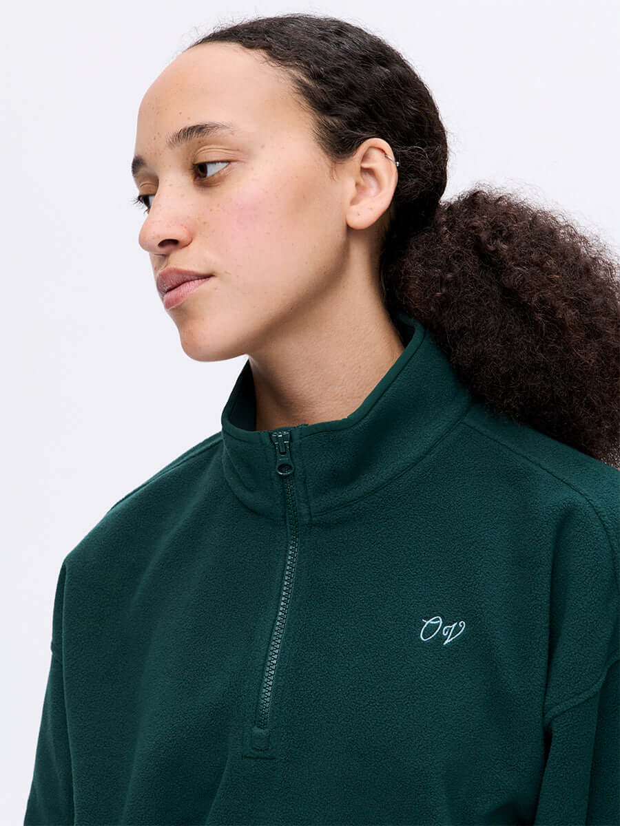 RecFleece 1/4 Zip Pullover Midlayer - Balsam | Outdoor Voices