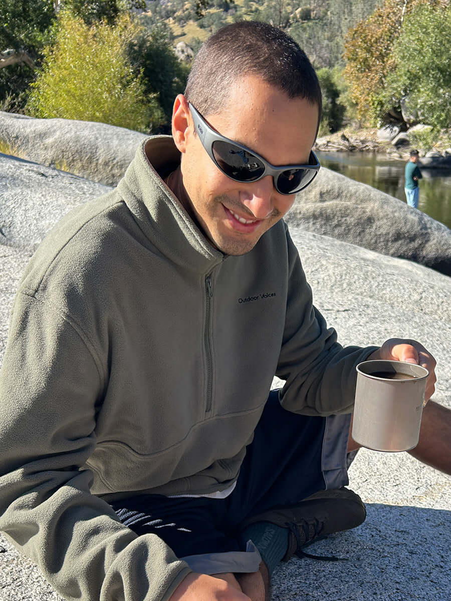 RecFleece 1/2 Zip in Soft Midlayer Fleece | Outdoor Voices