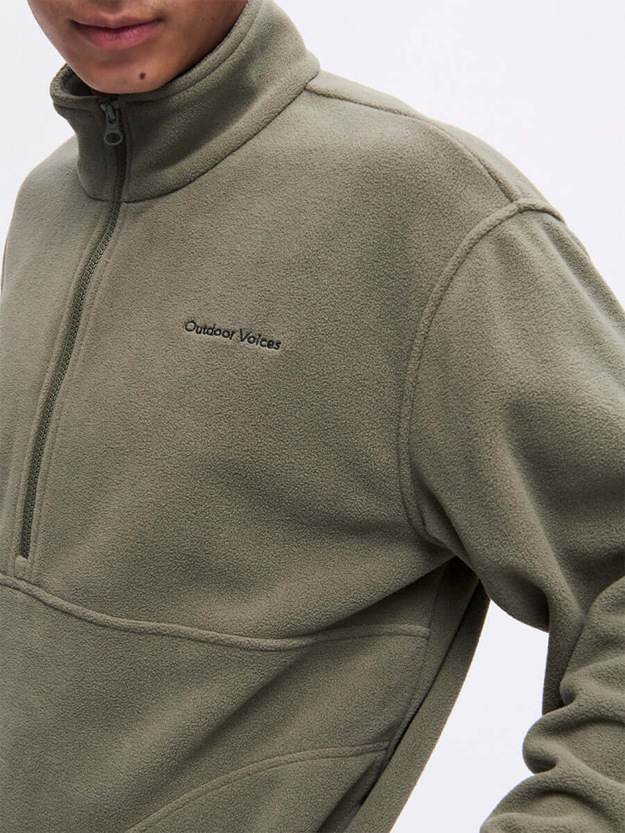 RecFleece 1/2 Zip in Soft Midlayer Fleece | Outdoor Voices