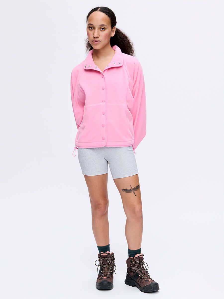 RecFleece Snap Jacket in Soft Fleece | Outdoor Voices