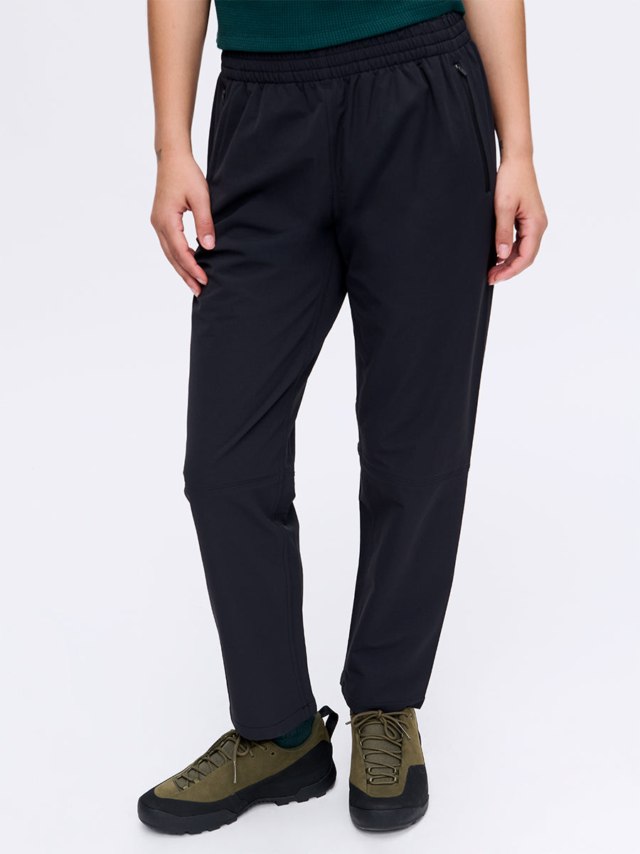 our hour 変形slacks RecTrek 26in Pant in Durable Stretch Fabric - Black | OV
