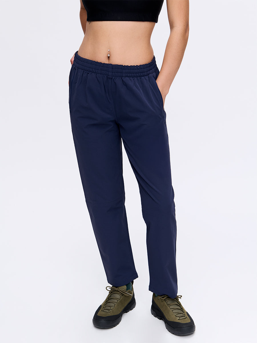 【ballaholic】stretch pants - navy - RecTrek 26in Pant in Durable Stretch Weave | Outdoor Voices