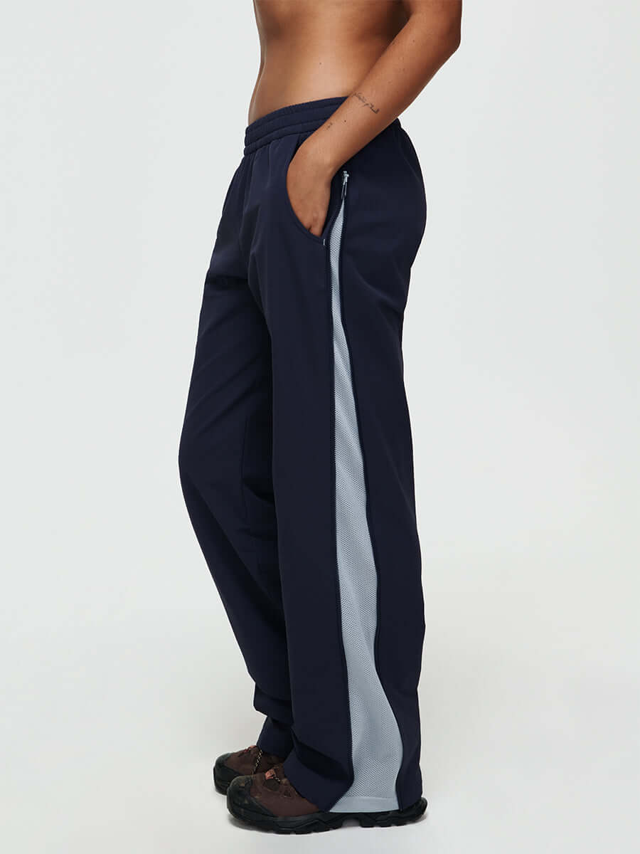 RecTrek Zip Pant in Durable Stretch Woven - Indigo Multi | OV