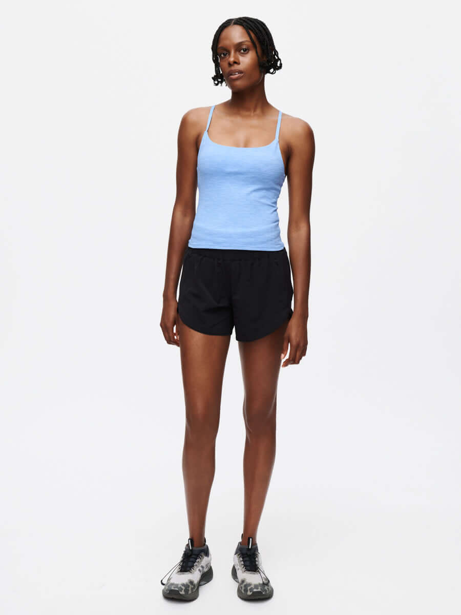 TechSweat Move Free Tank in Sky Blue Yonder | Outdoor Voices